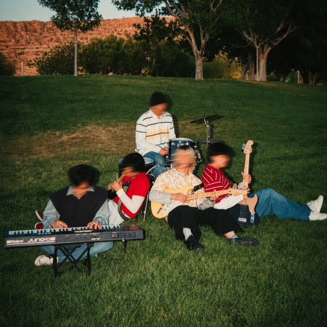 SunFever sitting together with their instruments
